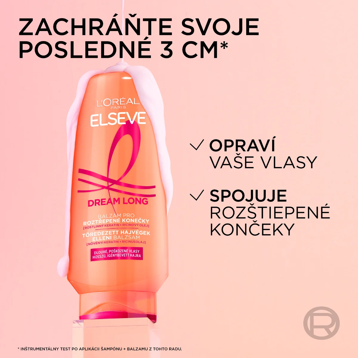 L'Oréal Paris Elseve Dream Long balzam 1×300ml, balzam na vlasy