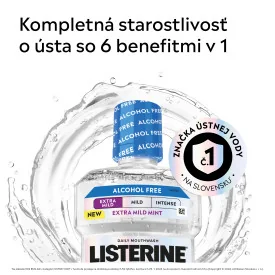 LISTERINE® TOTAL CARE EXTRA MILD BEZ ALKOHOLU 500 ml