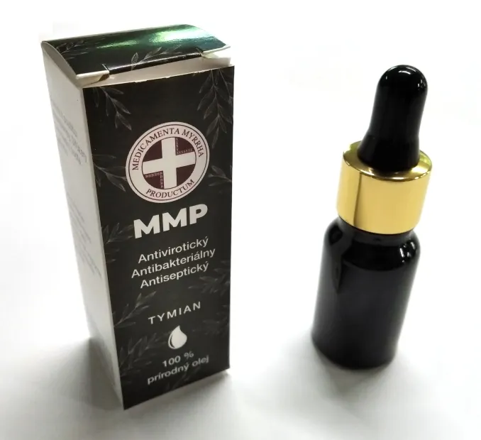 MMP Antivirotický, antibakteriálny, antiseptický olej - tymián 1×10 ml, olej