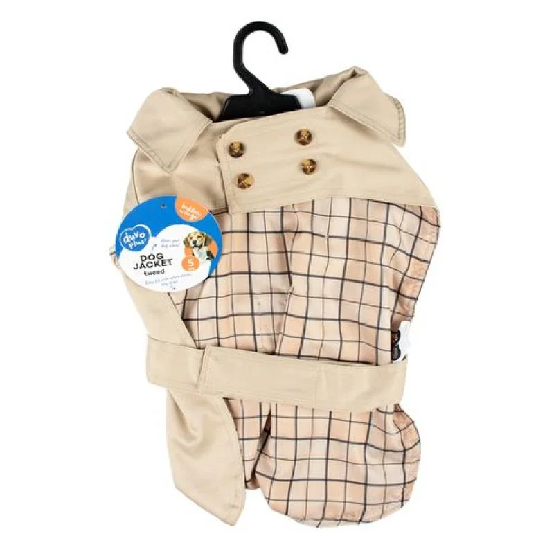 DUVO+ elegantná vesta pre psov XS 30cm béžová
