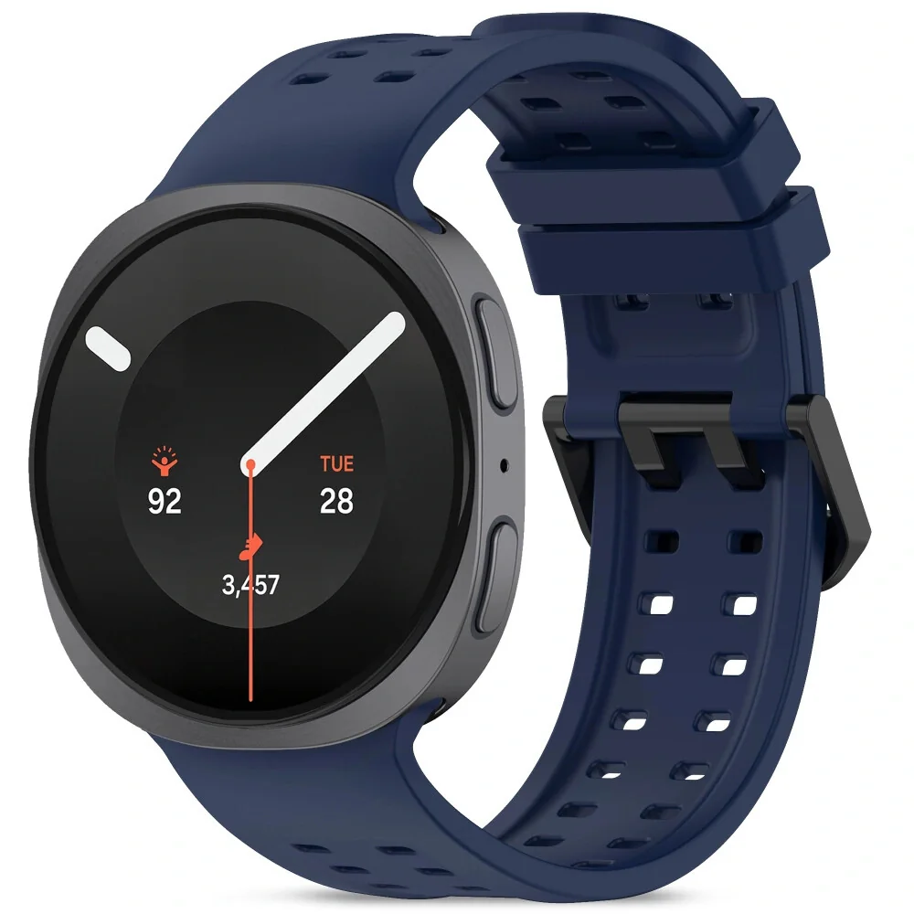 Tech-Protect Silicone Air remienok na Samsung Galaxy Watch 8 / 9 / Classic (40 / 44 / 46mm), navy blue