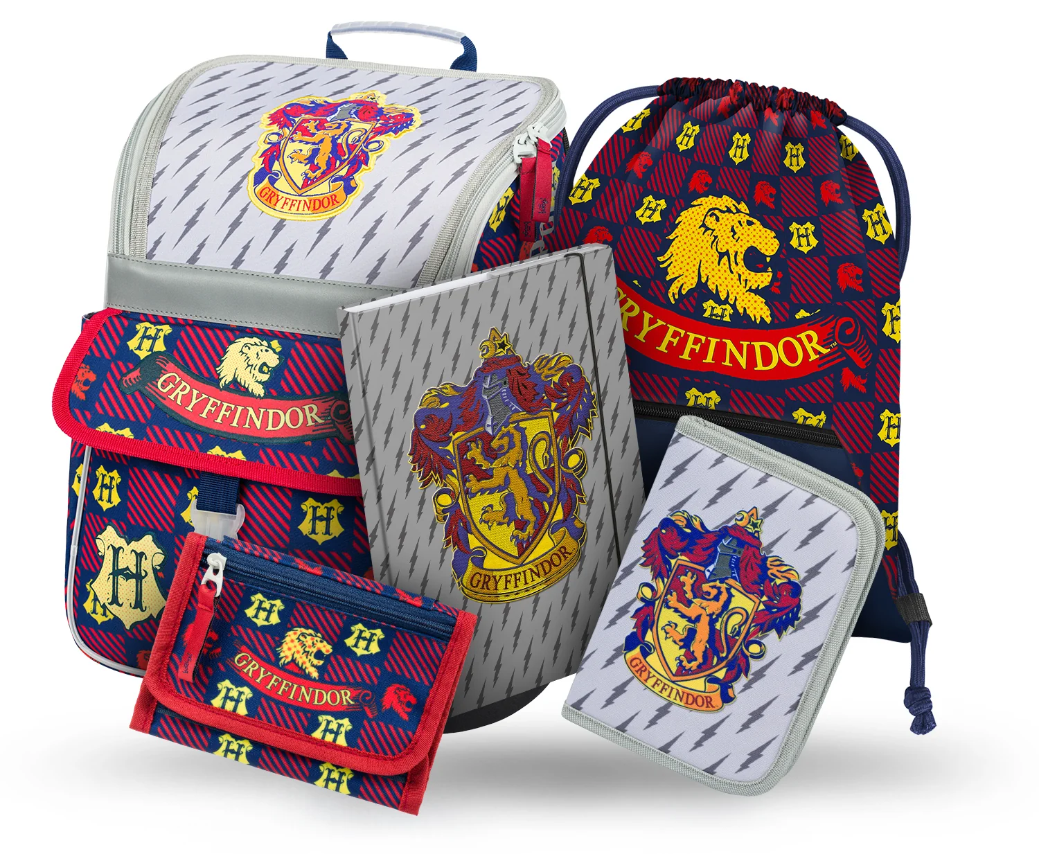 Baagl Školská súprava Zippy Harry Potter Chrabromil, 5 dielov 