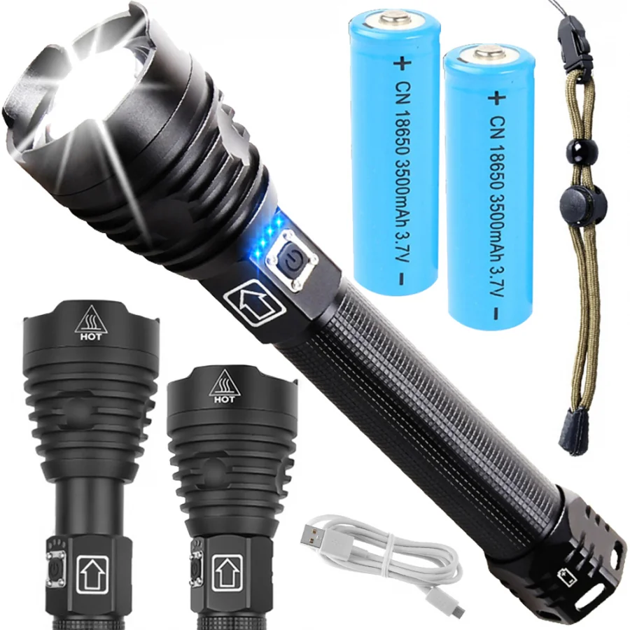 LED taktická baterka WT-01