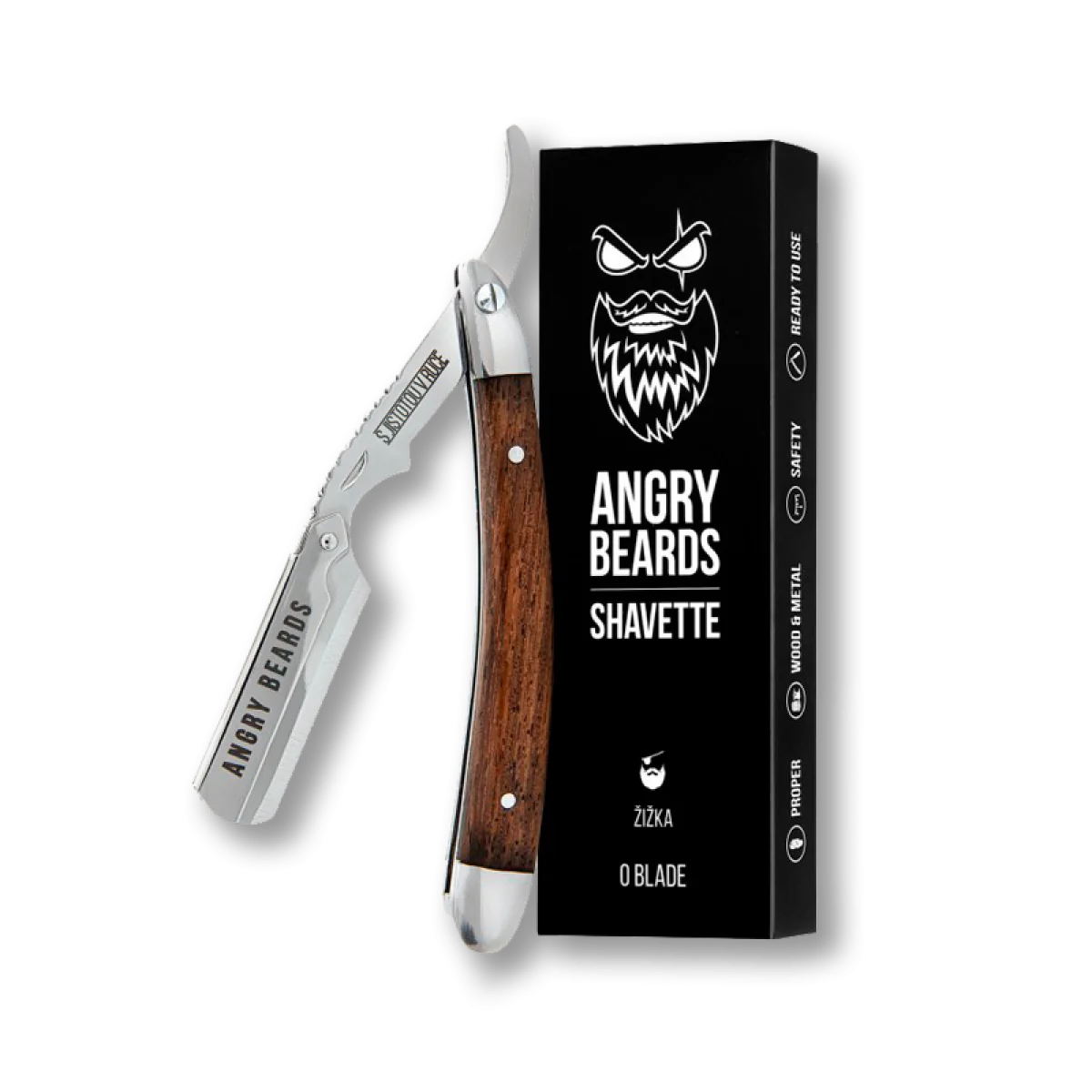 Shavetta Žižka 100% drevo Angry Beards