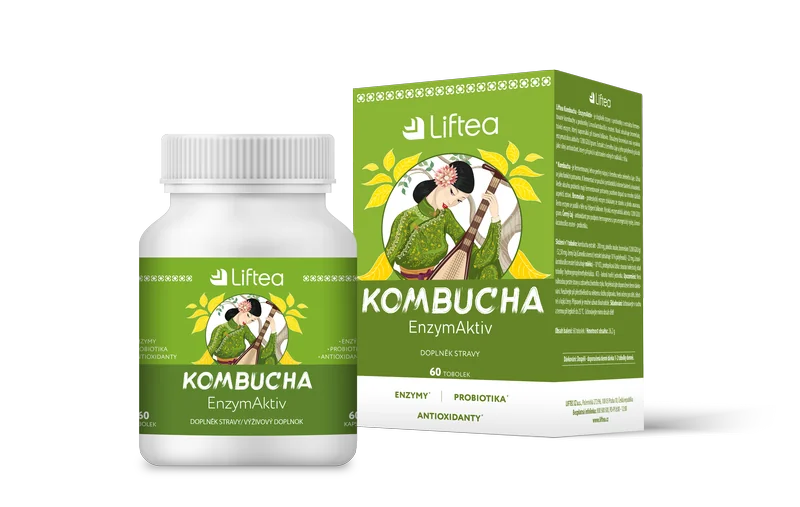 LIFTEA KOMBUCHA - ENZYMAKTIV 60 tbl