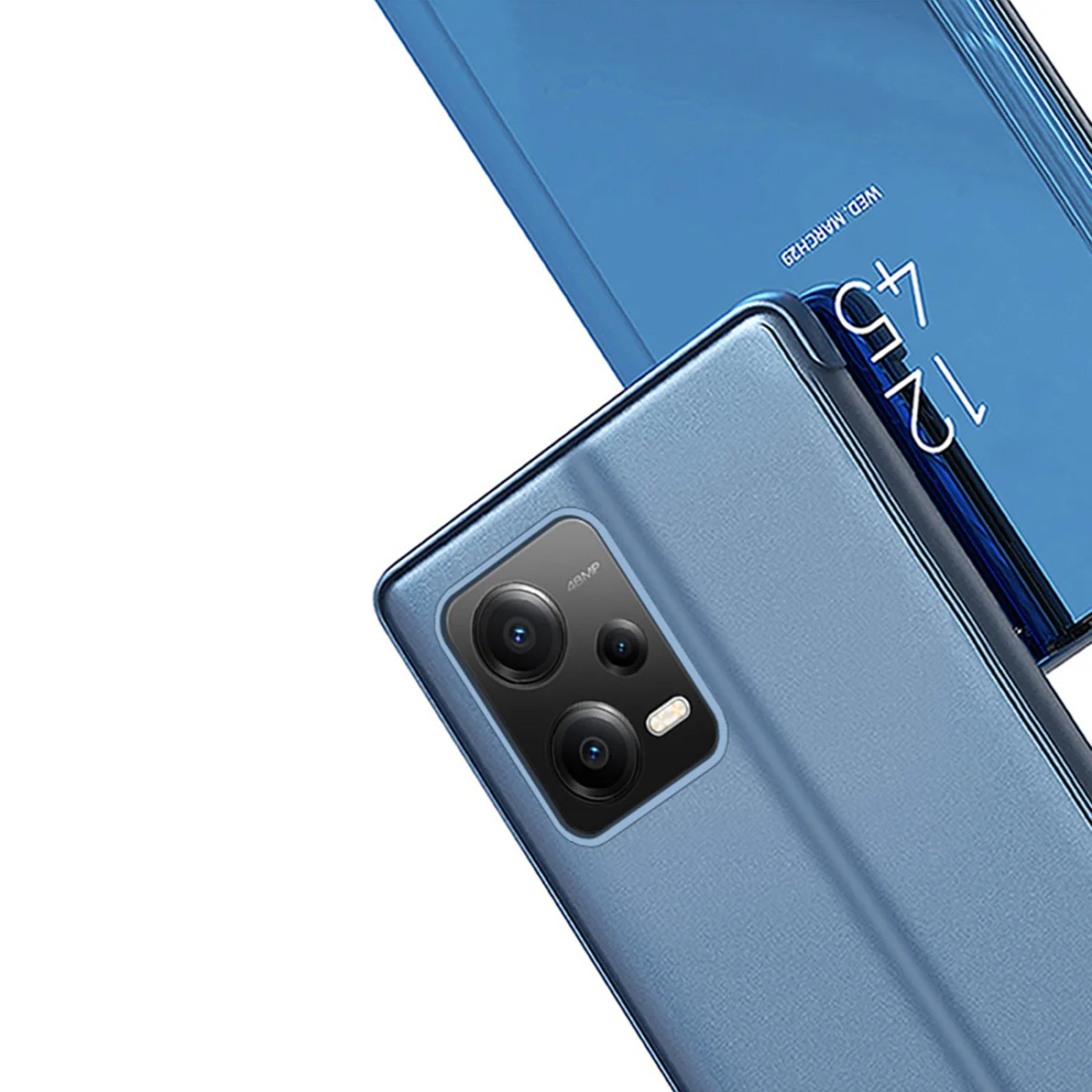 MG Clear View knižkové puzdro na Xiaomi Redmi 11A / 12C / Poco C55 ružové