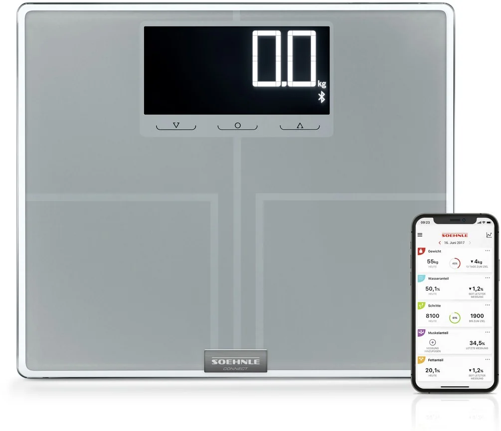 Soehnle Osobná váha Shape Sense Connect 200 1×1 ks, osobná váha
