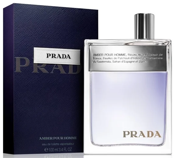 Prada Amber Pour Homme Edt 50ml 1×50 ml, toaletná voda