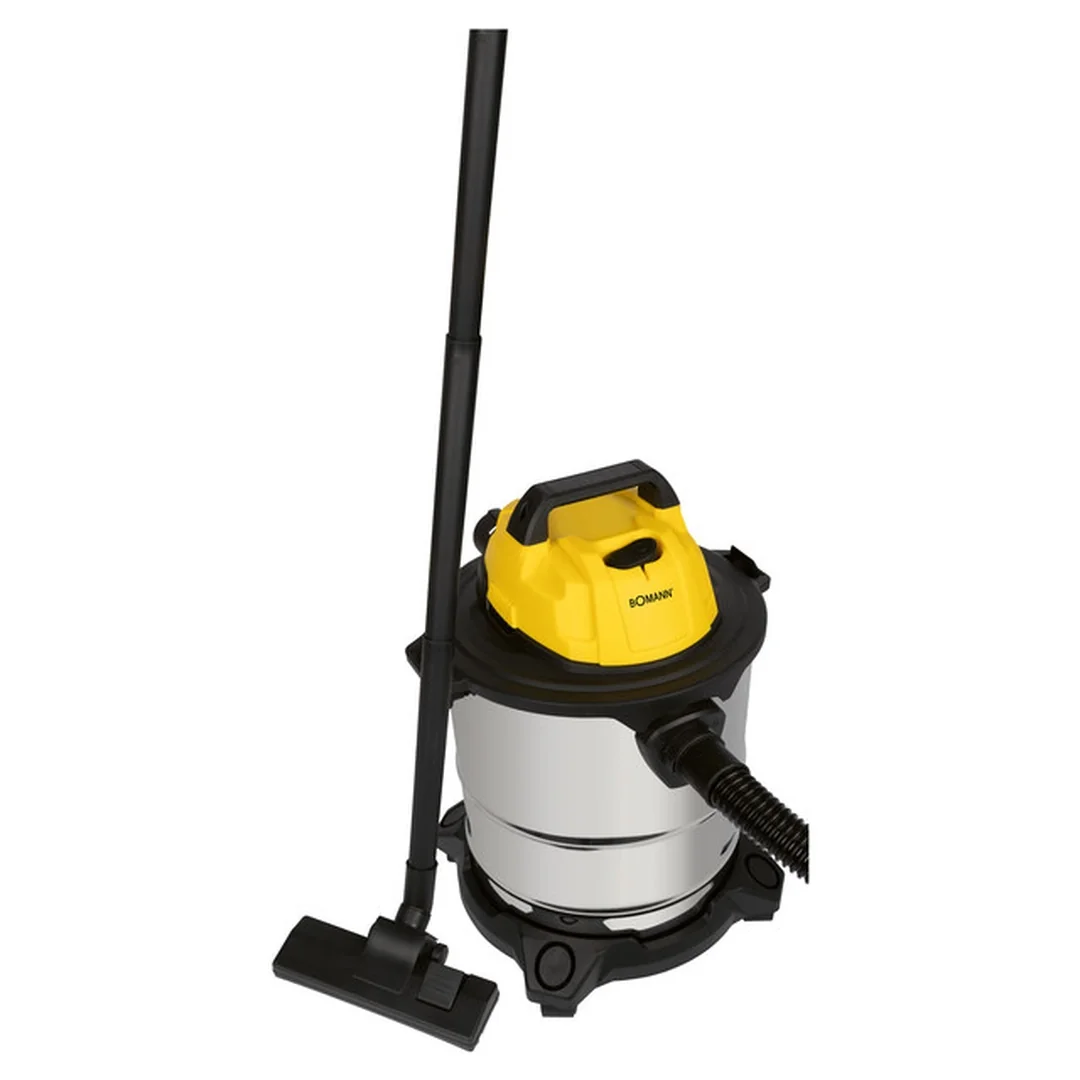Bomann BS 6058 CB mokro-suchý vysávač 1200 W, nerez, 20 l