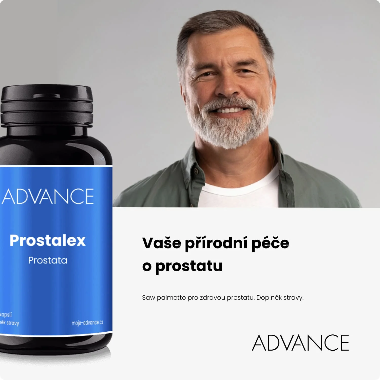 ADVANCE Prostalex 60 kapsúl - prostata 1×60 cps, výživový doplnok