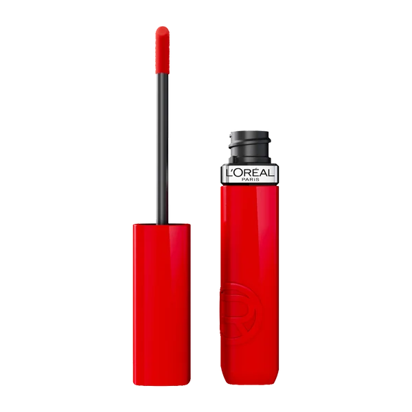 L’Oréal Paris Infaillible Laque Resistance 410 Rouge Poppy tekutý rúž 4,3 ml