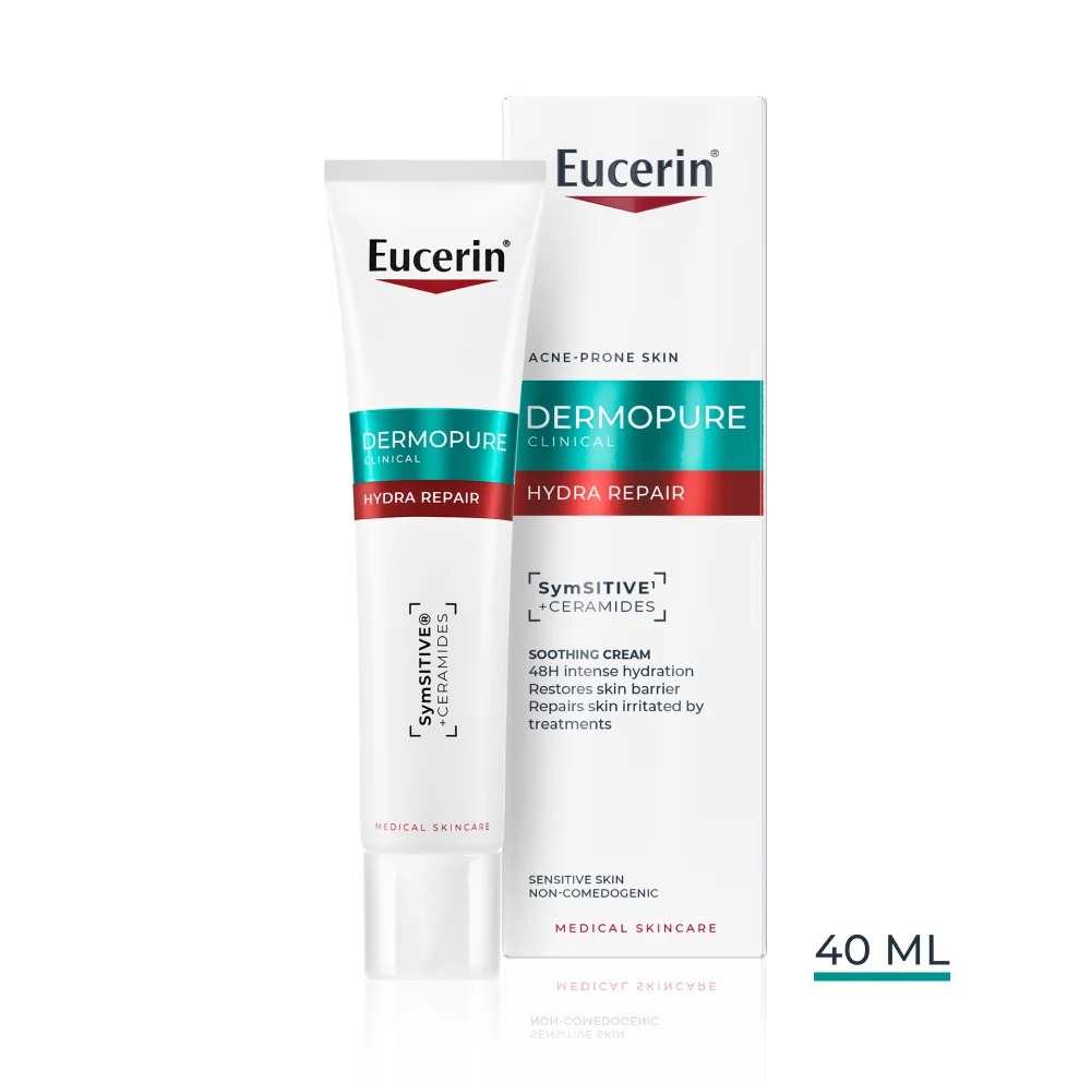 Eucerin DERMOPURE CLINICAL Obnovujúci hydratačný krém 40 ml