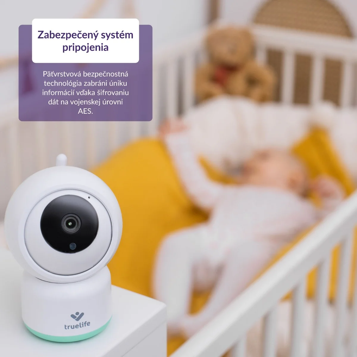 TrueLife NannyCam R3 Smart 1×1 ks, detská pestúnka