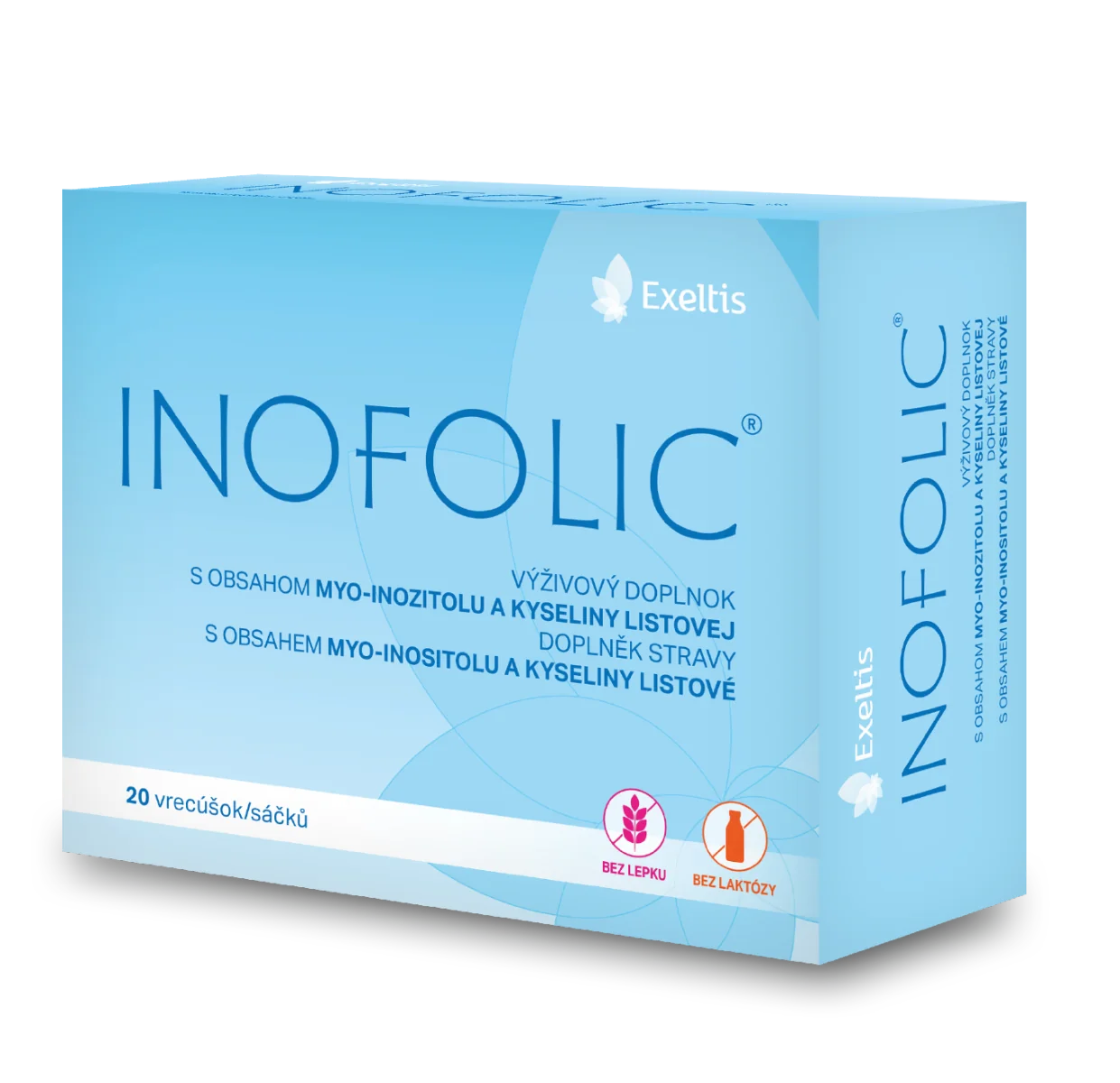 INOFOLIC 1×20 ks, výživový doplnok