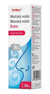 Dr. Max Morská voda Extra 1×30 ml, hypertonický nosový sprej