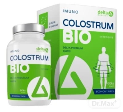 DELTA COLOSTRUM 100% BiO ORGANIC kapsuly 60ks 1×60 cps, výživový doplnok