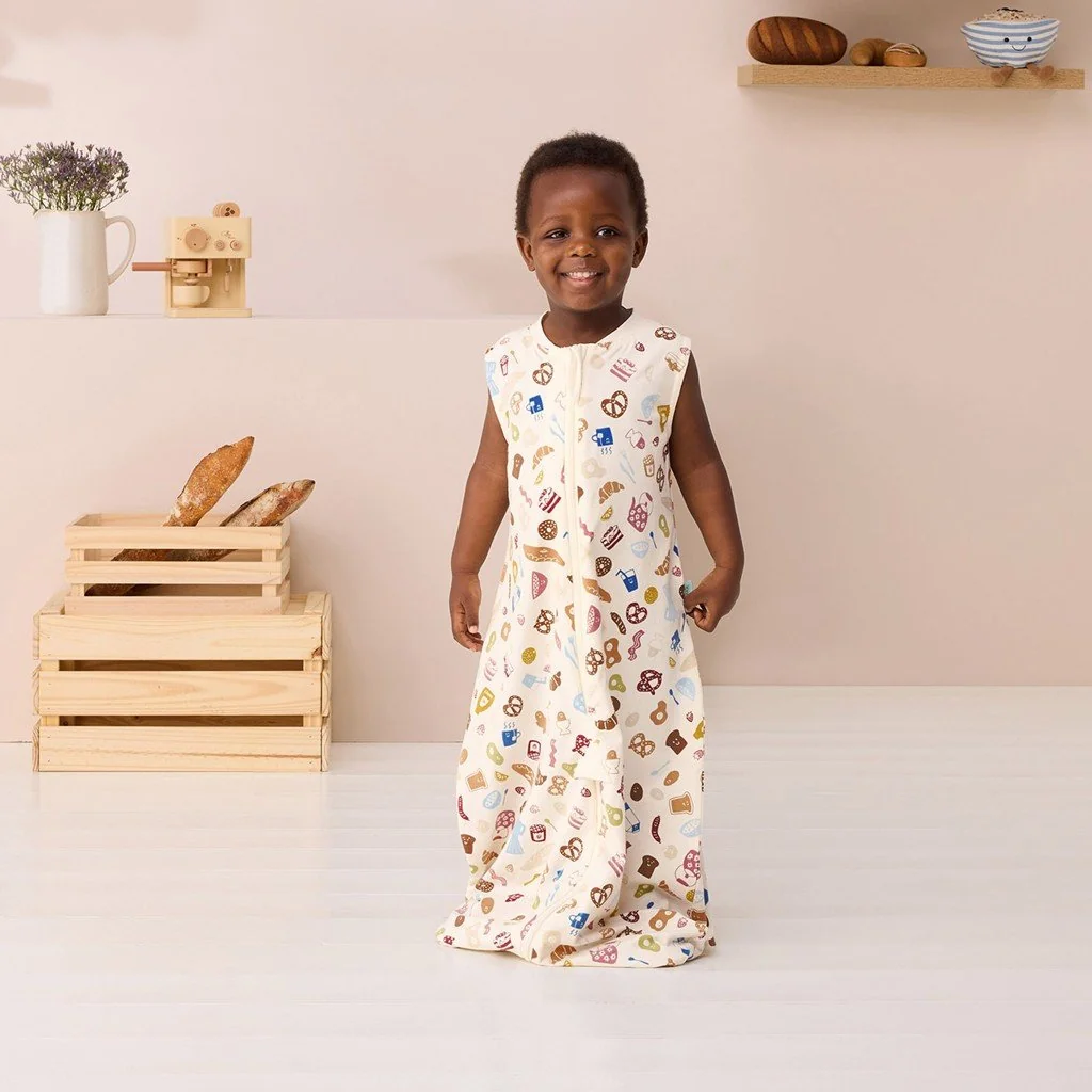 Vak a overal na spanie 2v1 organická bavlna Suit Bon Appetit 8-24 m, 8-14 kg, 0,2 tog
