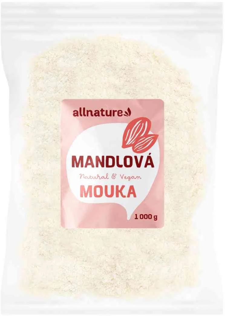 Allnature Mandlová múka natural 1×1000 g, mandlová múka
