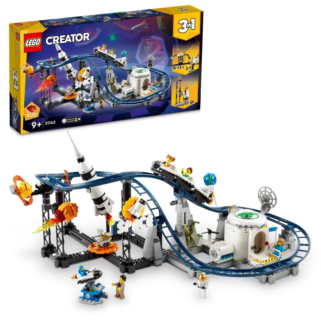 LEGO® Creator 3-in-1 31142 Vesmírna horská dráha