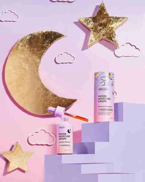 Delhicious, Moon Moisture Drops - Face Oi 1×40 ml, olej na tvár