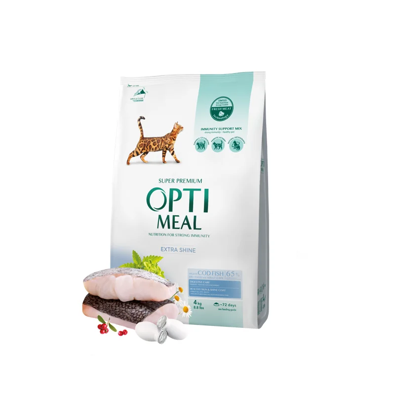 OPTIMEAL™ Superpremium pre dospelé mačky s treskou 4 kg (4454)