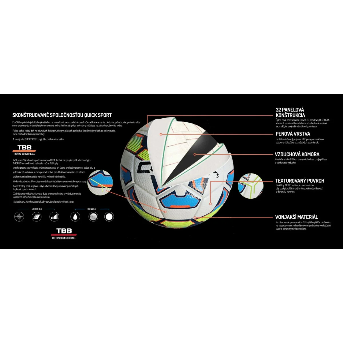 Futbalová lopta Resposta Veľkosť: 5
