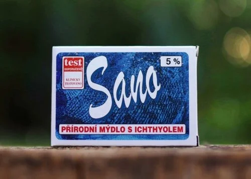 SANO tuhé mydlo s ichtamolom 5% 100 g