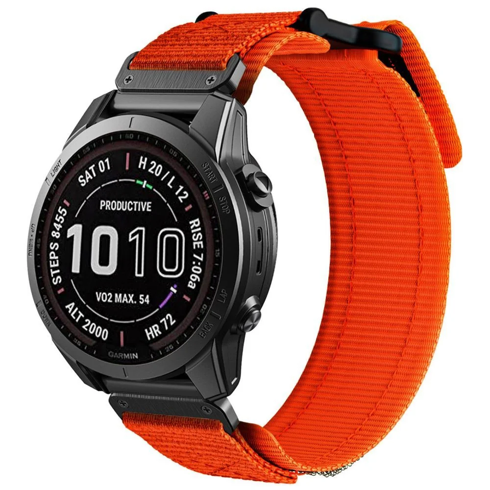 Tech-Protect Scount Pro remienok na Garmin Fenix 5 / 6 / 6 Pro / 7 orange