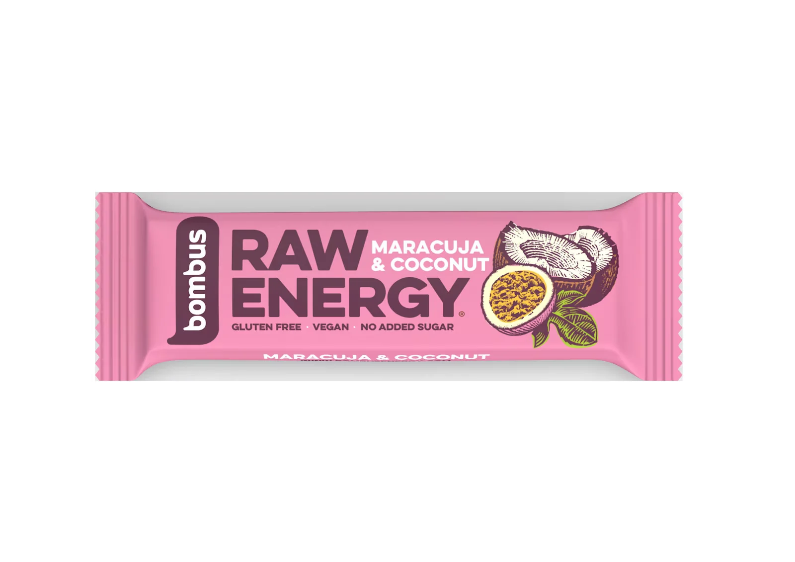 BOMBUS RAW ENERGY Maracuja&Coconut 50 g