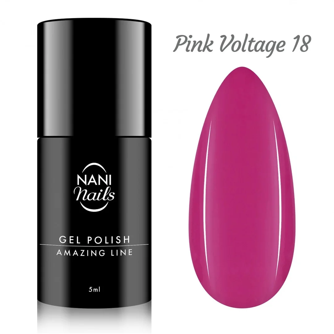 Gél lak Amazing Line – Pink Voltage 5 ml, UV/LED gél lak