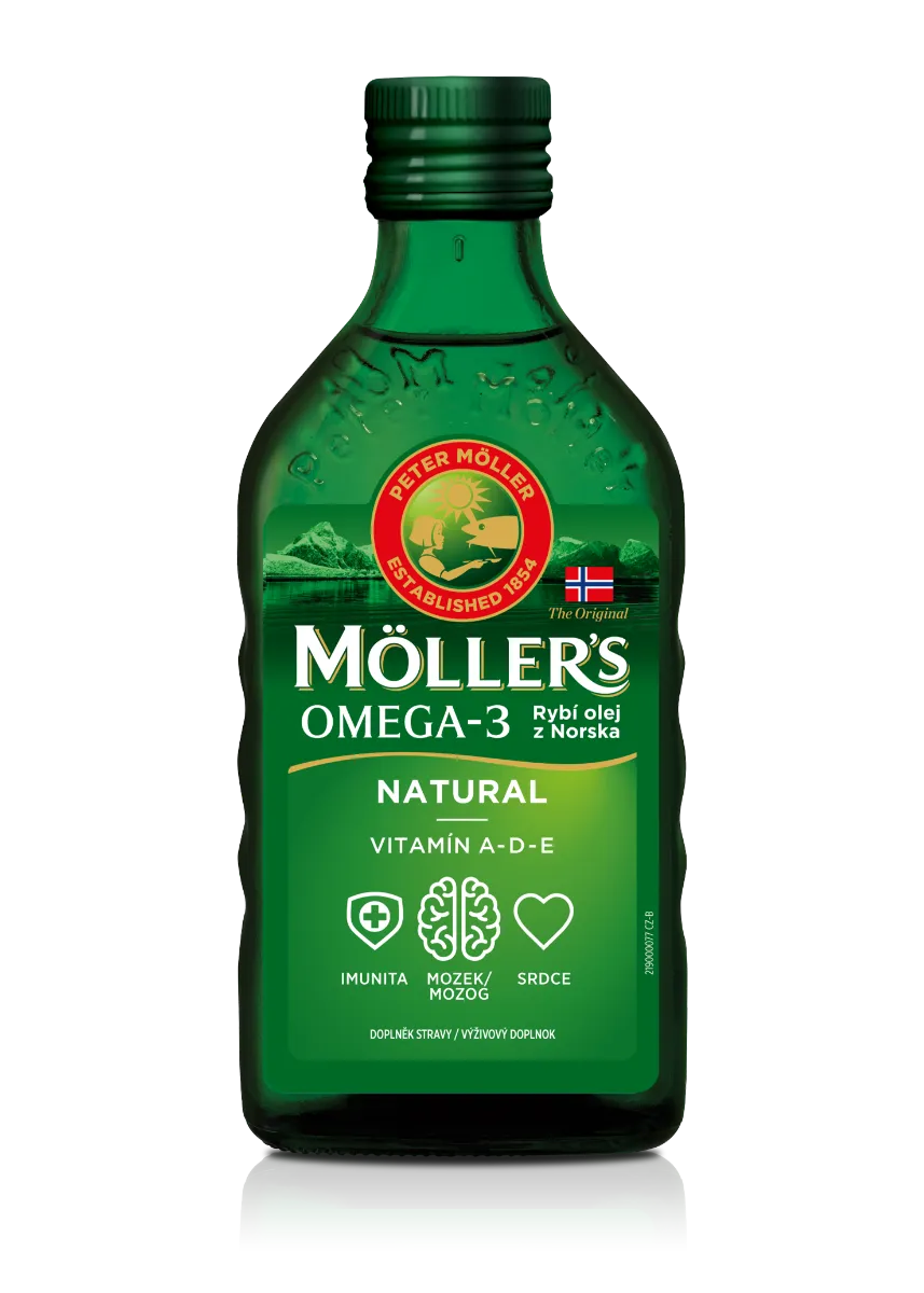 MOLLER´S Omega 3 RYBÍ OLEJ Natur