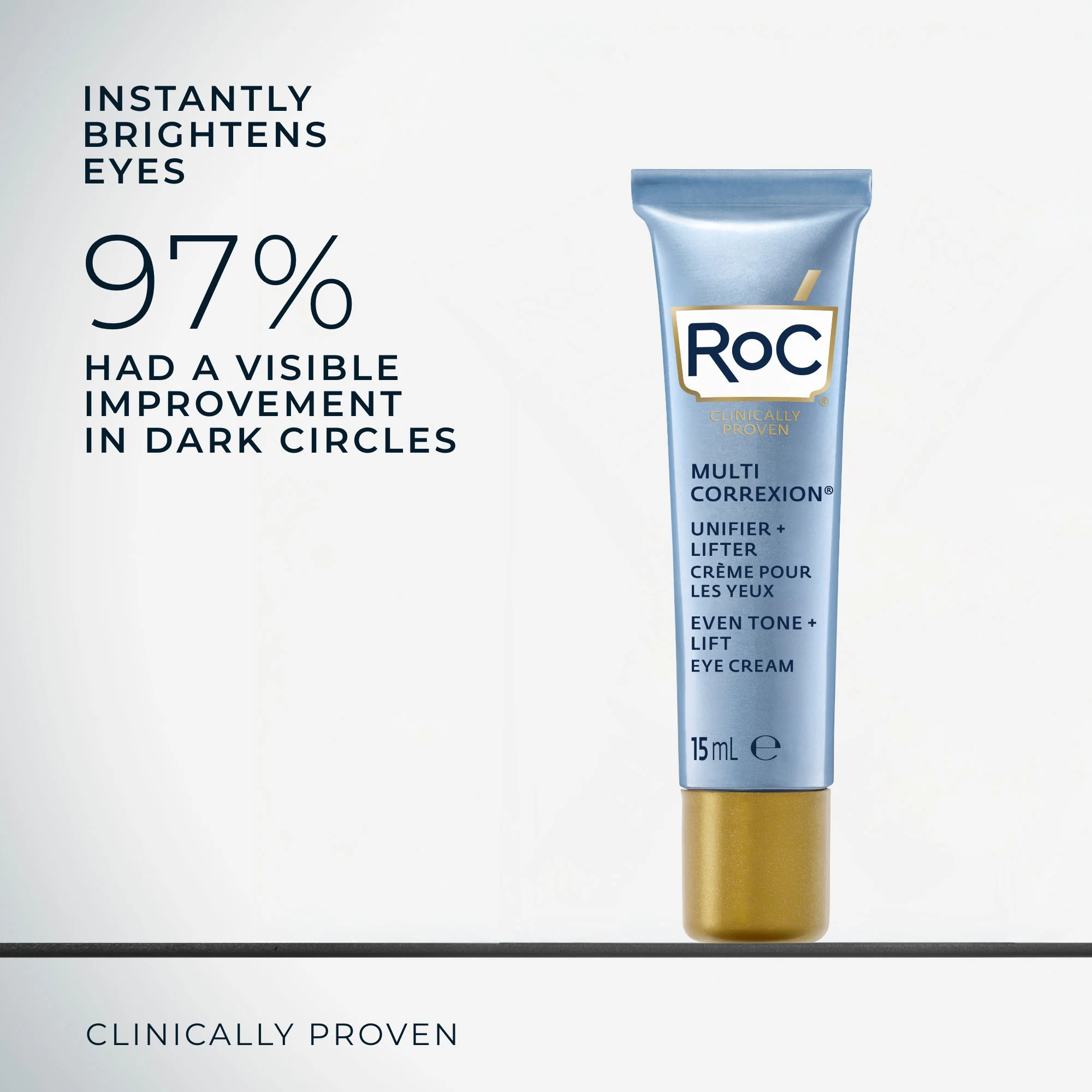 ROC MULTI CORREXION EVEN TONE Očný krém 15 ml EU/CA 15 ml