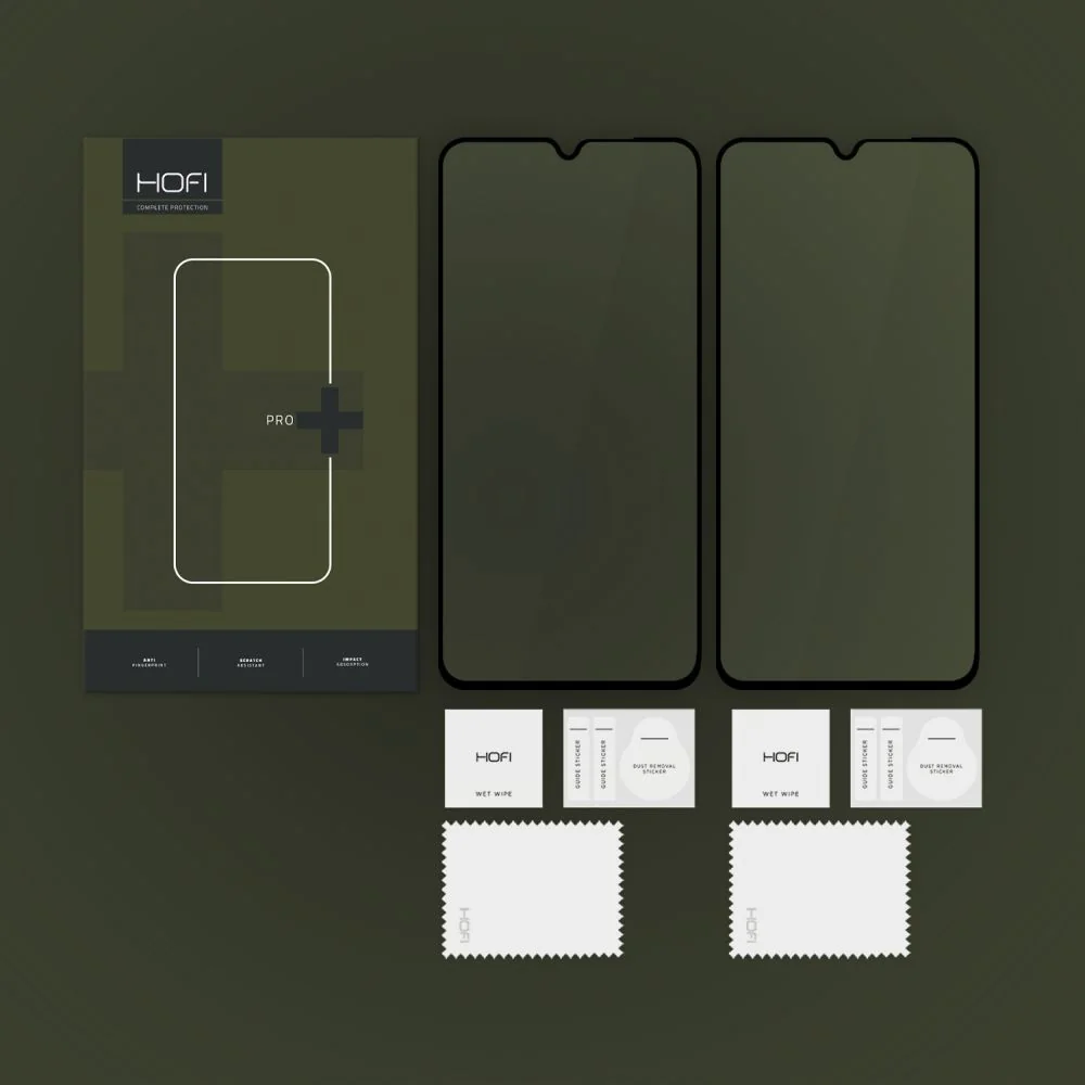 HOFI Glass Pro Full Screen ochranné sklo na Xiaomi Redmi 14C, čierne