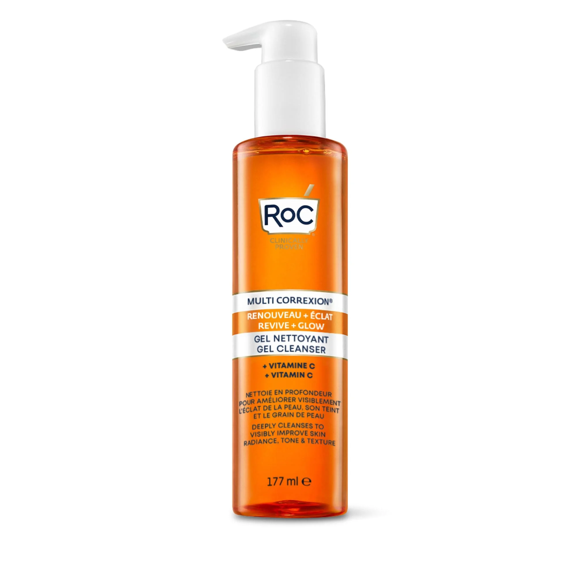 RoC Multi Correxion Revive + Glow čistiaci gél, 177 ml 177 ml