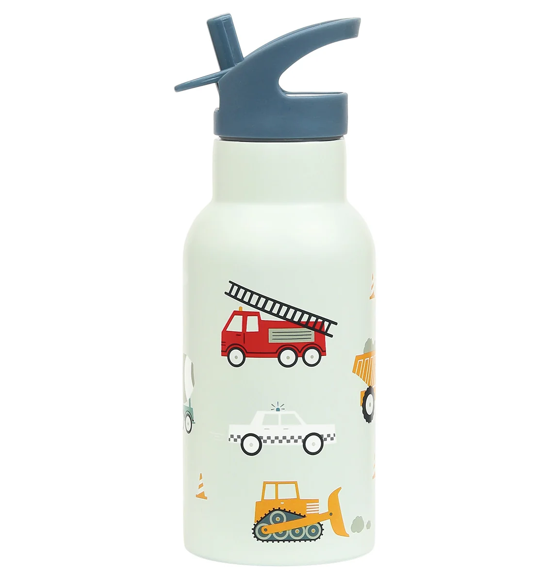 A Little Lovely Company - antikorová fľaša na pitie, 350 ml - vozidlá