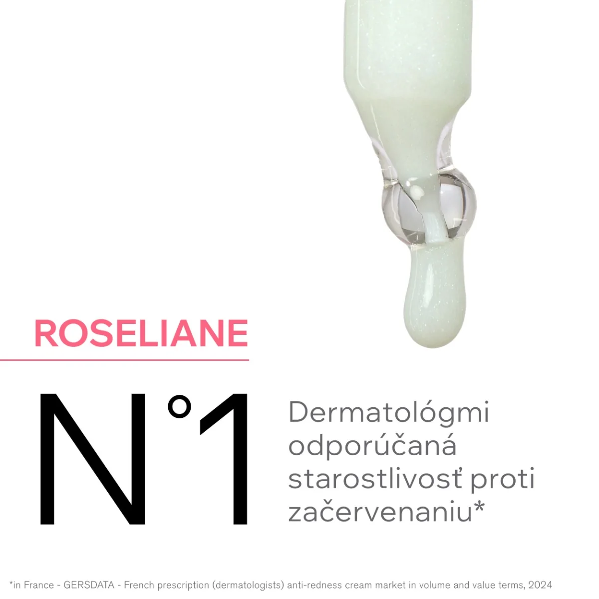 URIAGE ROSÉLIANE Anti-Redness Rich Cream, 50ml 1×50 ml, krém pre suchú pleť so začervenaním