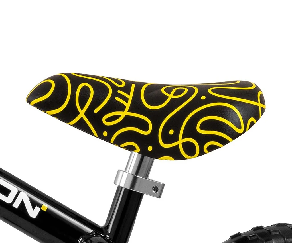Detský balančný bicykel Milly Mally Dragon black , 20C58423
