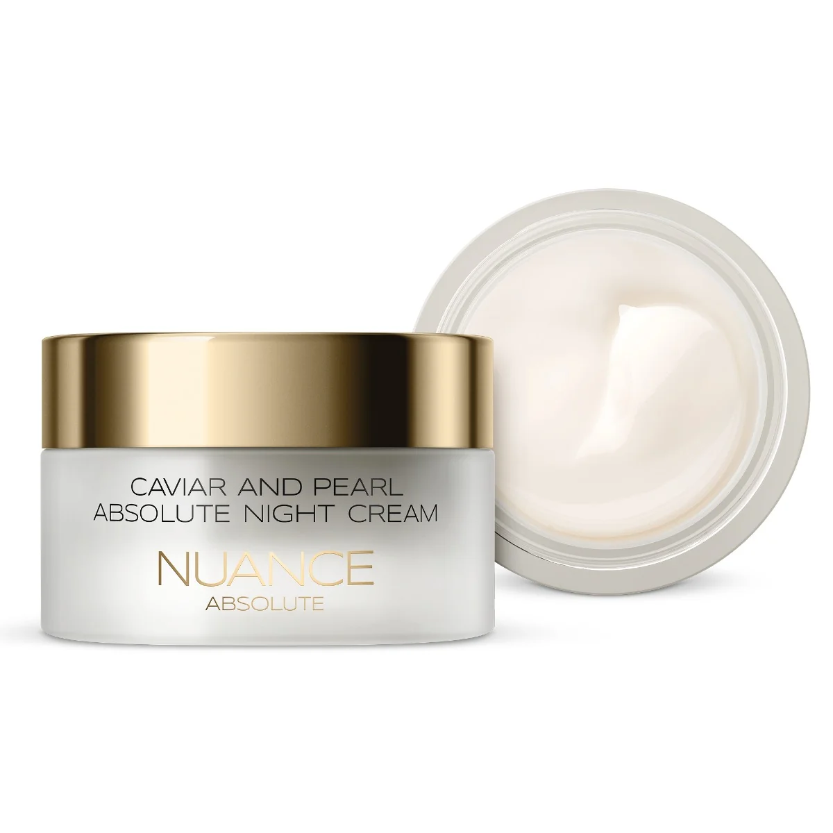NUANCE CAVIAR AND PEARL nočný krém, 50ml 1×50 ml, nočný krém pre všetky typy pleti