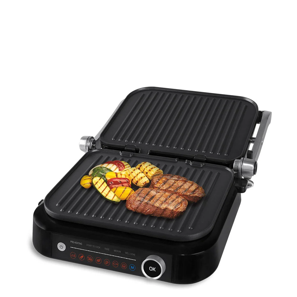 Digitálny elektrický kontaktný gril, 2100 W
