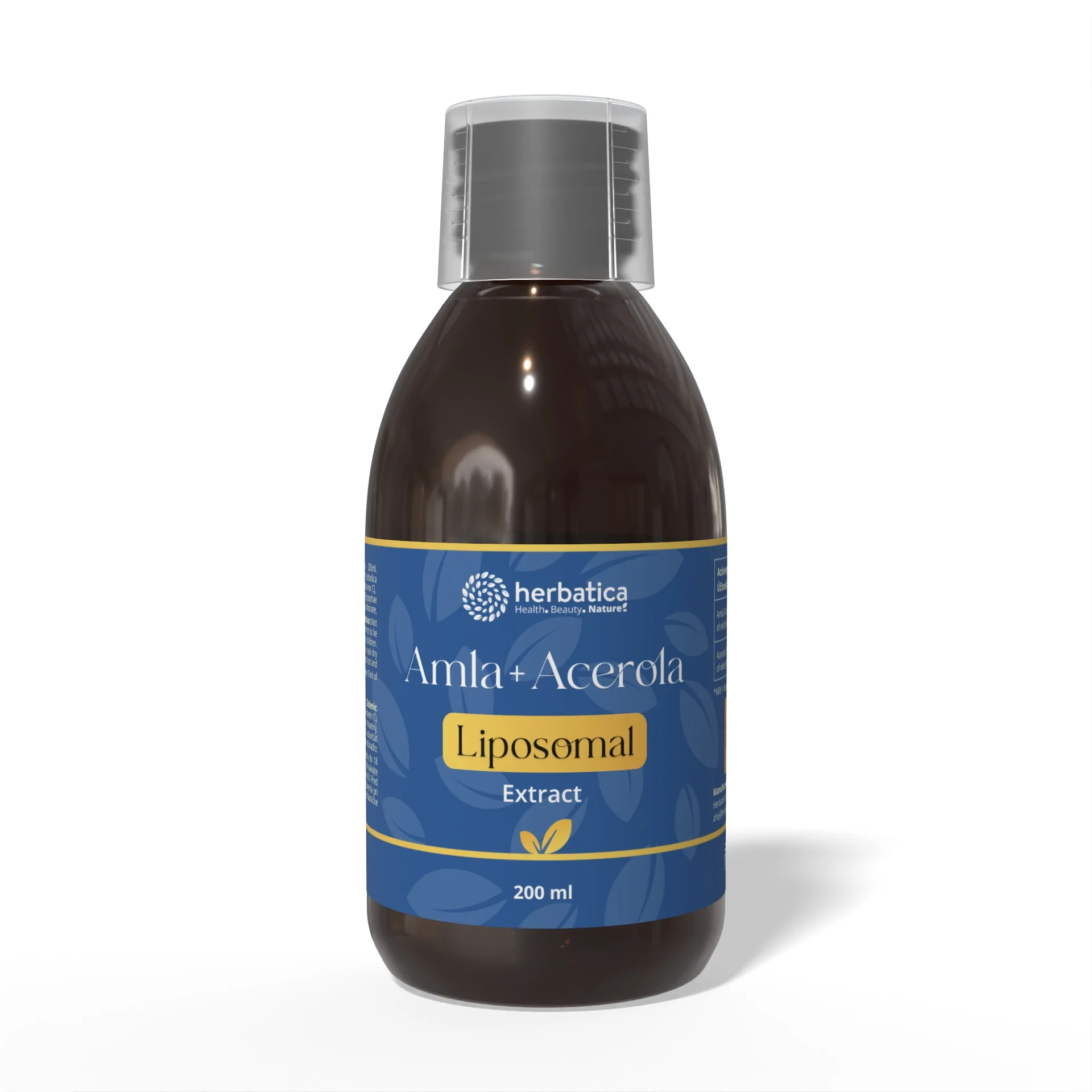 Lipozomálny extrakt Amla + Acerola - 200 ml - Herbatica