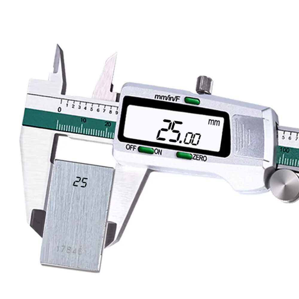 MG Caliper digitálne posuvné meradlo, strieborné