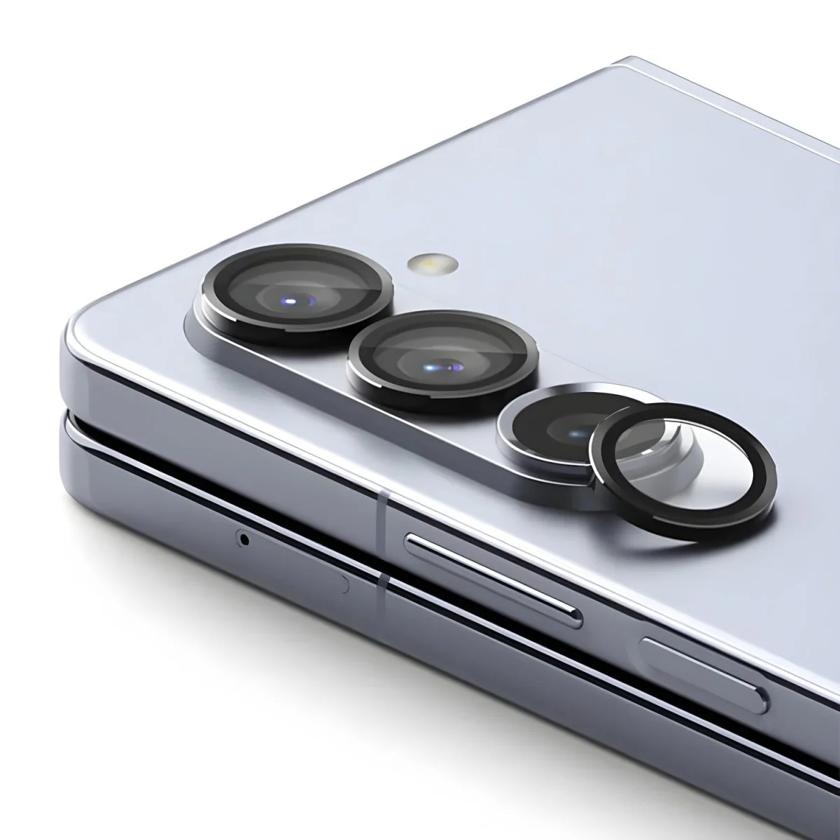 Ochranné sklo objektívu fotoaparátu pre Samsung Galaxy Z Fold5 Čierna, 1 kus