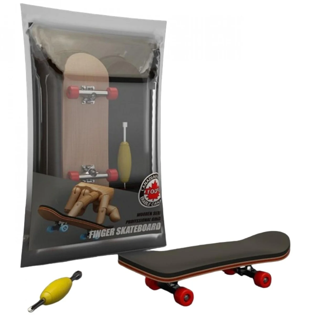 Finger Skateboard - Červená