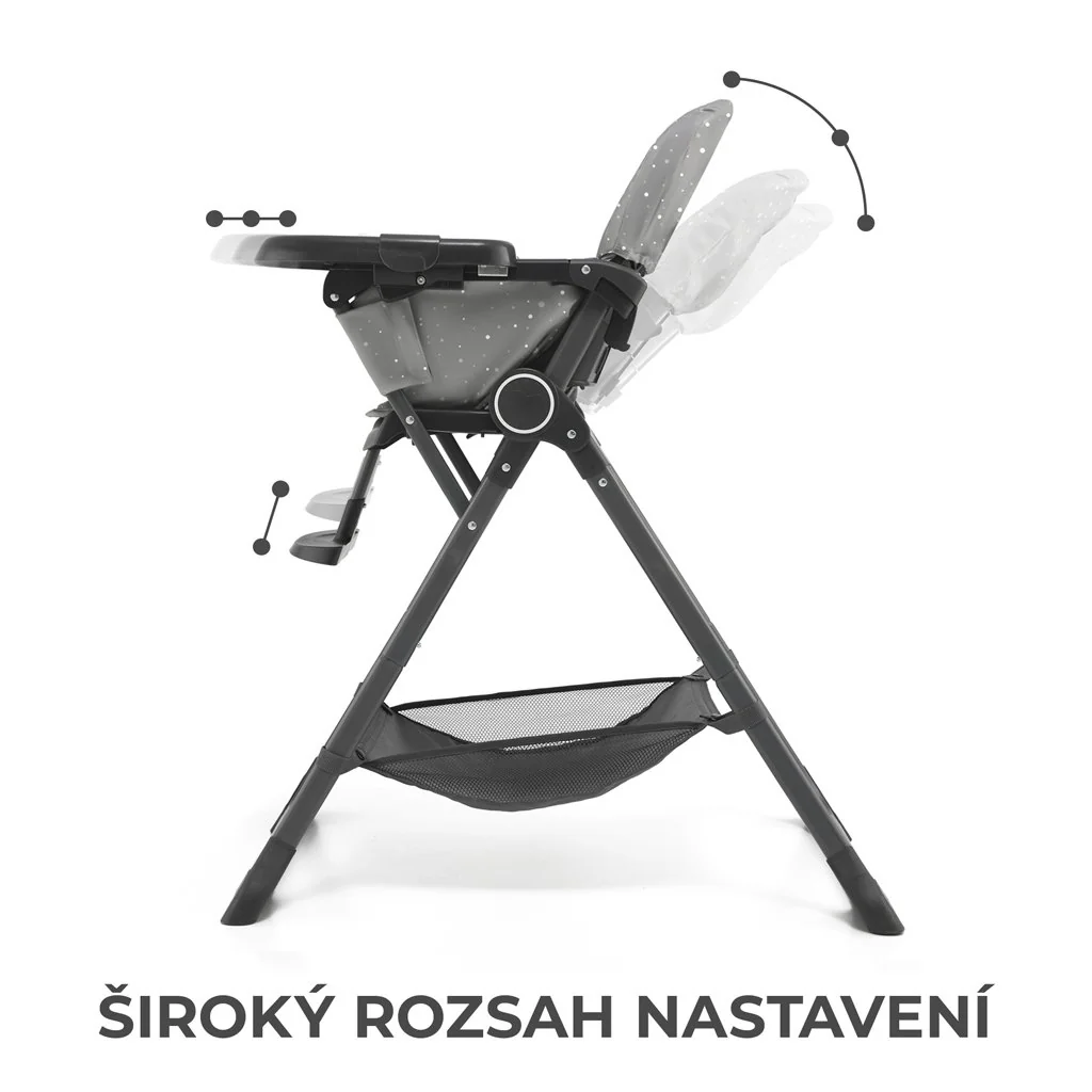 Stolička jedálenská Foldee Grey