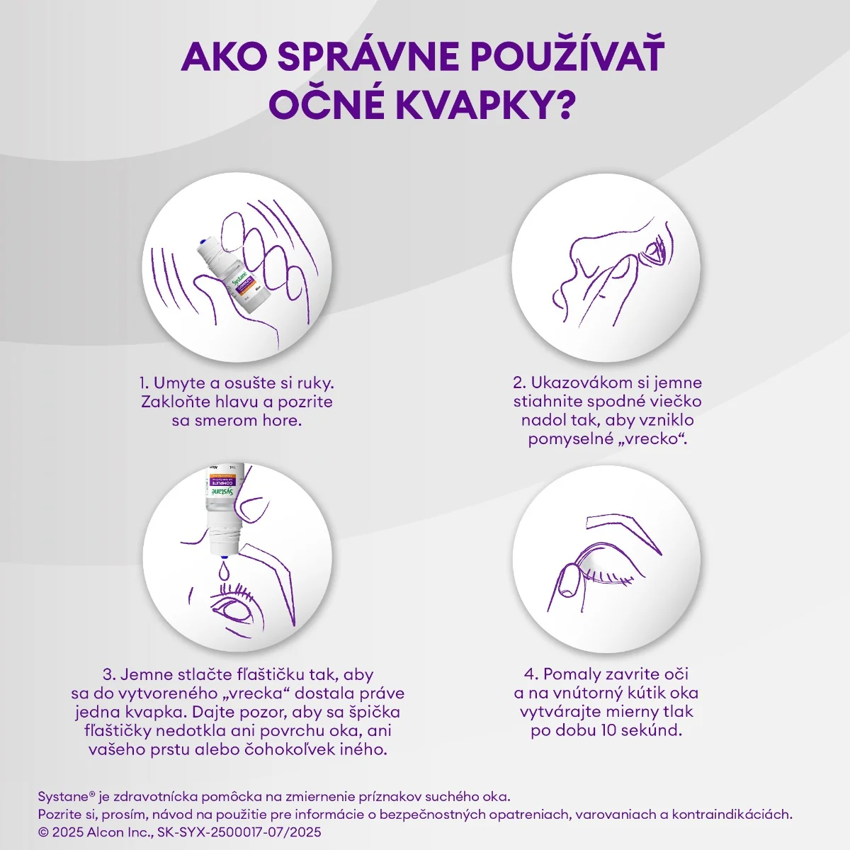 Systane COMPLETE Bez konzervačných látok 1×10 ml, očné kvapky na suché oči