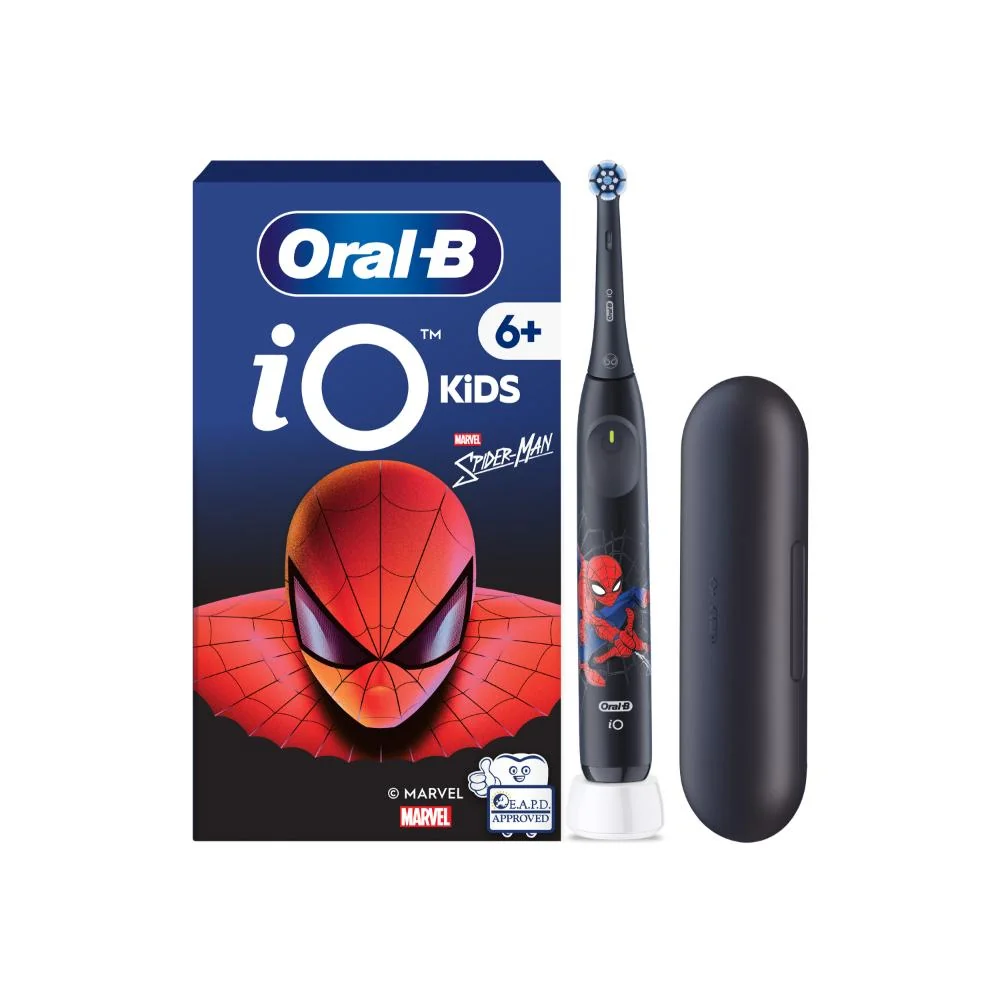 Oral-B iO Kids Marvel Spiderman elektrická zubná kefka + cestovné puzdro 1 set