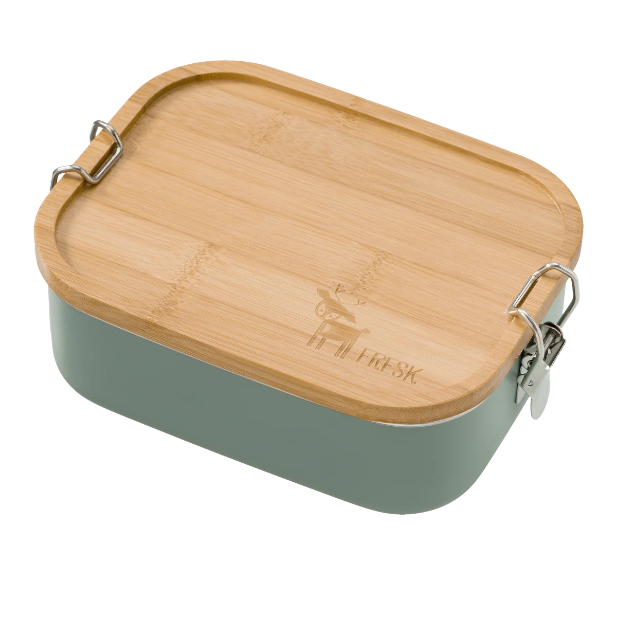 FRESK desiatový box UNI Chinois Green 1×1 ks, desiatový box