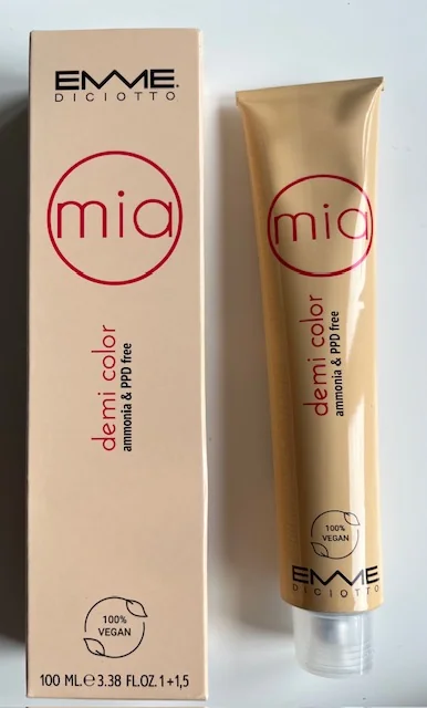 EMMEDICIOTTO - MIA DEMI COLOR ammonia a PPD free - 10. BEIGE - Farba na vlasy 100 % VEGAN - béžová