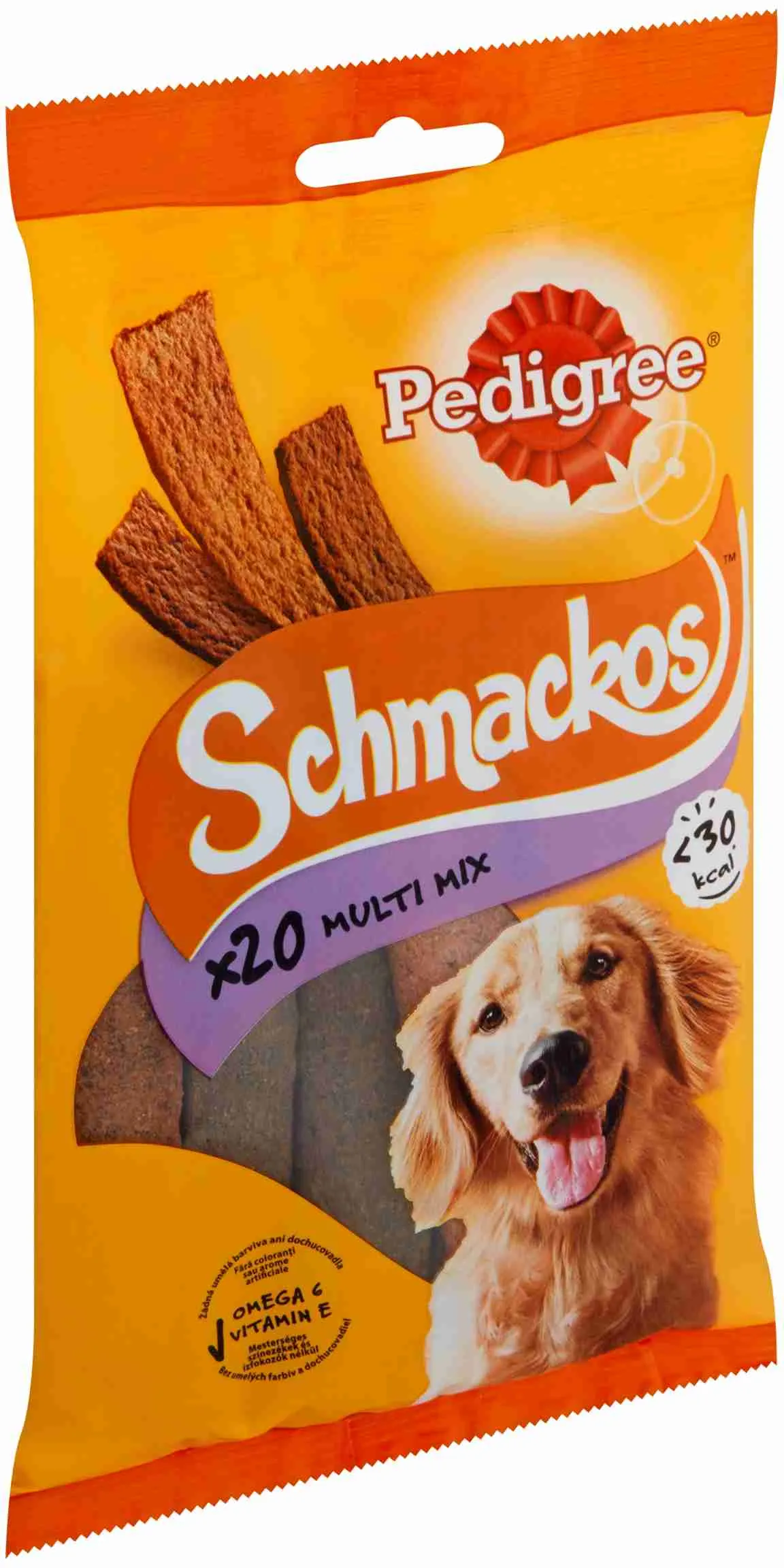 PEDIGREE pochúťka Schmackos 20ks 144g 1×144 g, pochúťka pre psy
