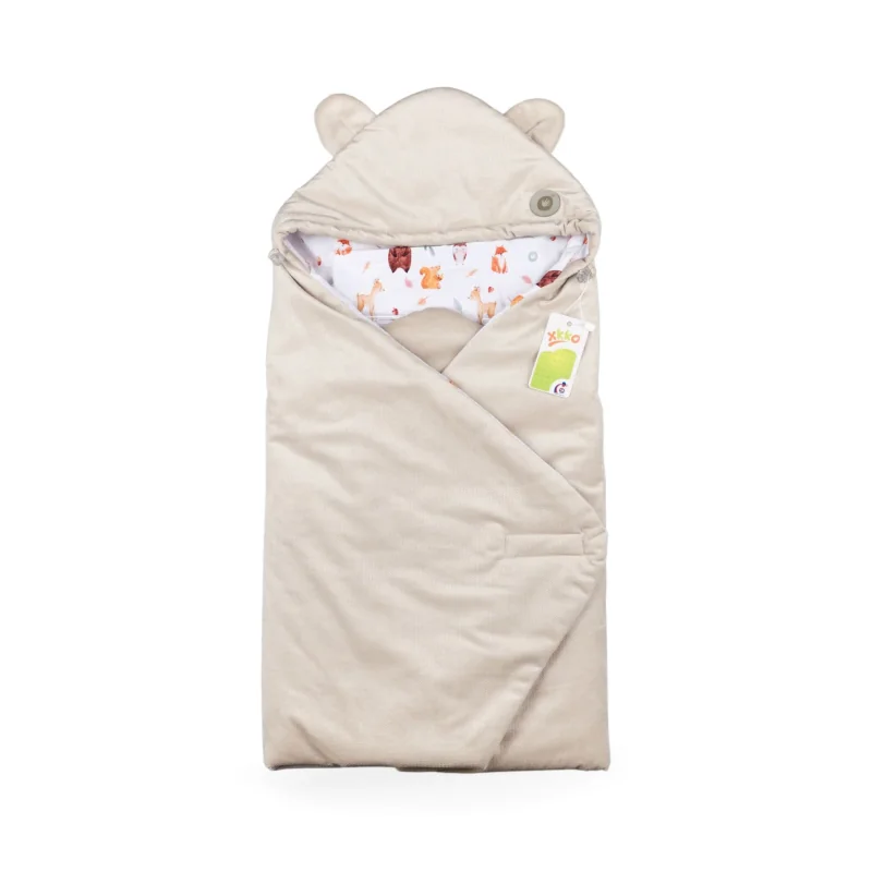 XKKO LUX zavinovací fusak do autosedačky Wild Forest